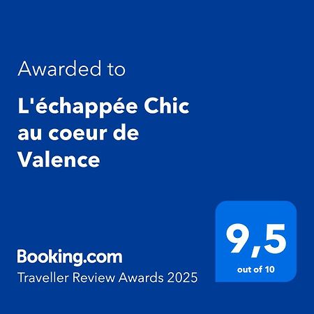 Appartement L'Echappee Chic Au Coeur De Valence à Valence  Extérieur photo
